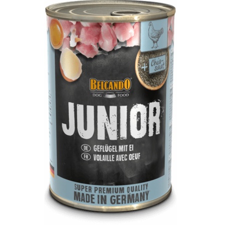 Belcando Junior Pasare si Oua, 400 G