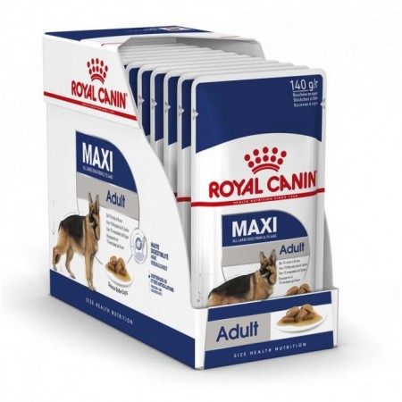 Royal Canin, Maxi Adult, Box 10 x 140 G
