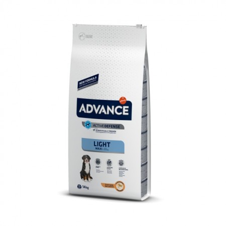 Hrana uscata pentru caini, Advance, Maxi Light, 15 Kg