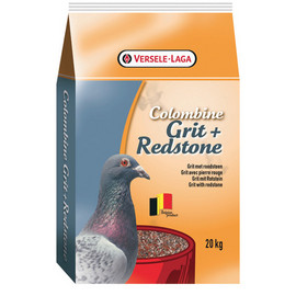 Supliment mineral natural pentru porumbei Colombine Grit + Redstone 20 Kg