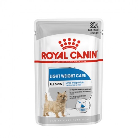 Hrana umeda pentru caini, Royal Canin, Light Weightcare Pouch, 85g
