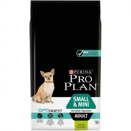 Pro Plan, Small & Mini Sensitive Digestion, Miel, 7kg