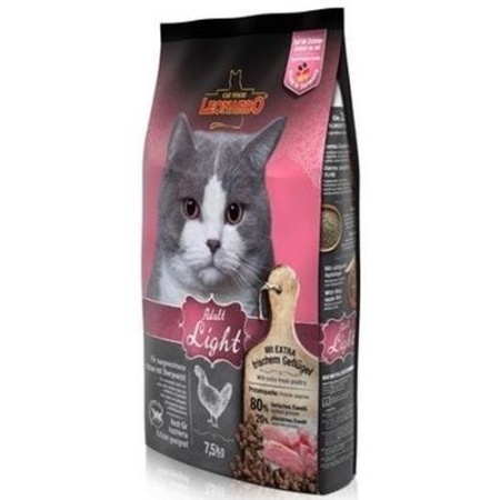 Hrana uscata pentru pisici, Leonardo, Light Pasare, 2 Kg