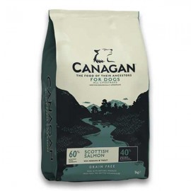 Hrana uscata pentru caini, Canagan, Grain Free Somon, 12 Kg