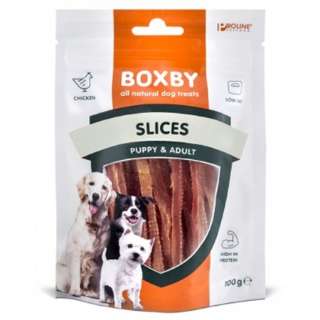 Recompense pentru caini, Proline Boxby Slices 100 g