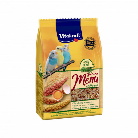 Hrana pentru pasari, Vitakraft, Meniu Perusi Juniori, 500 g