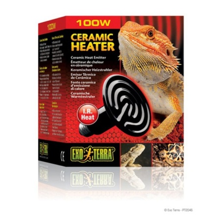 Incalzitor ceramic terariu, Exo Terra Heat Wave Lamp PT2046, 100W