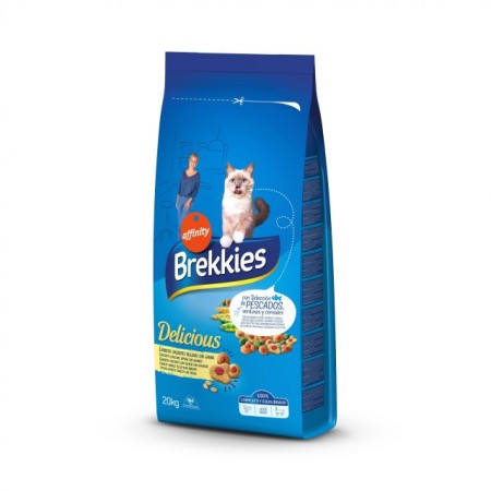 Hrana uscata pentru pisici Brekkies Excel Delice, Peste, 20 Kg
