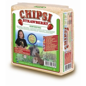 Rumegus pentru rozatoare, Chipsi Strawberry, 60 L