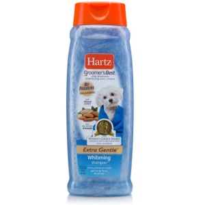 Sampon pentru caine, Hartz pentru blana alba, 532 ML