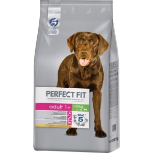 Hrana uscata pentru caini, Perfect Fit, Adult cu Pui, 14.5 Kg