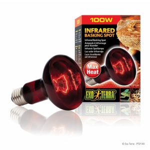 Bec pentru terariu, Exo Terra, Infrared Heat Glo 100W, PT2144