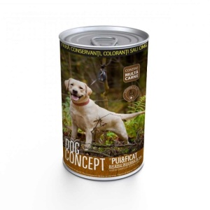Hrana umeda pentru caini, Dog Concept, Pui si Ficat, 1240 G