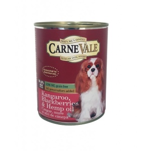 Hrana umeda pentru caini, Carnevale, Cangur, Mure, Ulei Canepa, 400 G