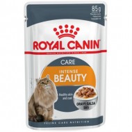 Hrana umeda pentru pisici, Royal Canin, Intense Beauty, 12 x 85 g
