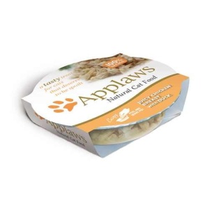 Hrana umeda pentru pisici, Applaws, Piept de Pui si Rata, 60 g