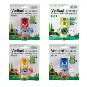 CO2 Vertical Pressure-Reduced Regulator, ISTA I-648-2, Verde