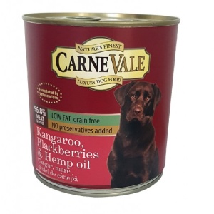 Hrana umeda pentru caini, Carnevale, Cangur, Mure, Ulei Canepa, 800 G