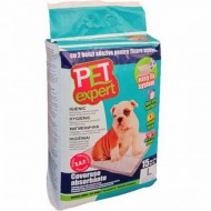 Covorase absorbante pentru caini, Pet Expert XL, cu benzi adezive, 60X90CM