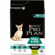 Hrana uscata pentru caini, Pro Plan, Small & Mini Sensitive Digestion, Miel, 3 kg