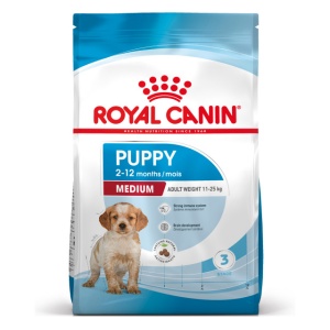 Hrana uscata pentru caini, Royal Canin Medium Puppy, 15 Kg