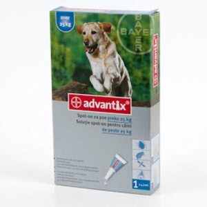 Antiparazitare Advantix 400 (25-40 kg) x 1 pipeta
