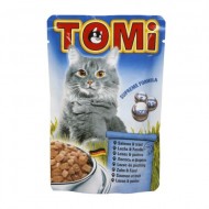 Hrana umeda pentru pisici, Tomi, Somon si Pastrav, plic 100 g