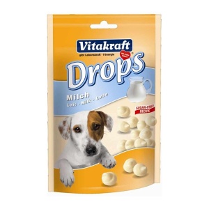 Recompensa pentru caini, Vitakraft, Drops Lapte, 200 G