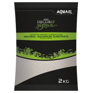 Substrat pentru acvariu, Aquael Nisip Quartz, 0.4-1.2 mm, 2 KG