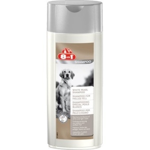 Sampon pentru caine, 8in1, White Pearl, 250 ml