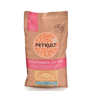 Hrana uscata pentru pisici, Petkult, Prebiotics Hair&Skin 37/15, 7KG