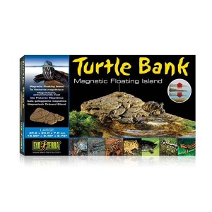 Decor terariu, Exo Terra, Turtle Bank Large, 40.6 x 24.0 x 7.0 cm (15.98" x 9.45" x 2.76"), PT3802