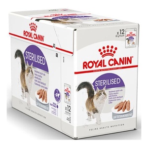 Hrana umeda pentru pisici, Royal Canin, Sterilised Loaf, 12 buc x 85g