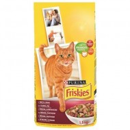 Hrana uscata pentru pisici, Friskies, Adult Pui si Legume, 10 Kg