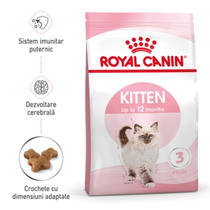Hrana uscata pentru pisici, Royal Canin Kitten, 2 Kg