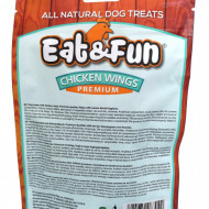 Recompense pentru caini, Eat&Fun, Chicken Wings, 100 G