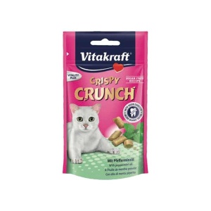 Recompensa pentru pisica, Vitakraft, Delicii Pisica, Crispy Crunch Dental, 50 G