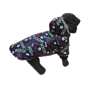 Haina pentru caine, Pet Expert, Woof Black, M, 31 CM