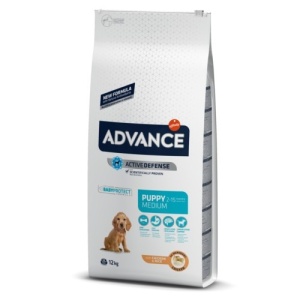 Hrana uscata pentru caini, Advance, Medium Puppy Protect, 12 Kg