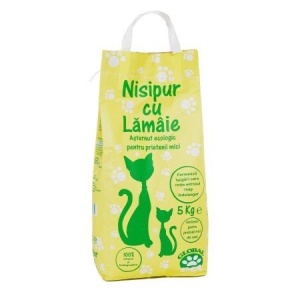 Nisip pentru pisici, Nisipur, Lamaie, 5 kg