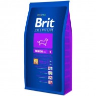 Hrana uscata pentru caini, Brit, Premium Senior S (Small), 8 kg