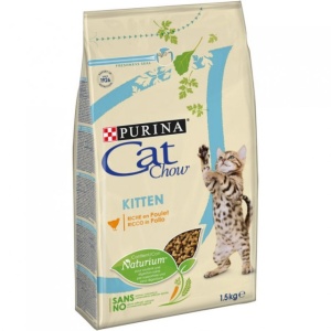 Hrana uscata pentru pisici, Cat Chow, Kitten, 1,5 KG