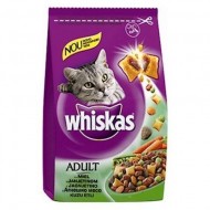 Hrana uscata pentru pisici, Whiskas, Miel si Ficat, 14Kg