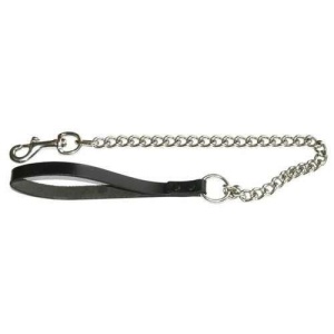 Lesa lant za scurta + maner, Pet Expert, 3 mm x 90 cm