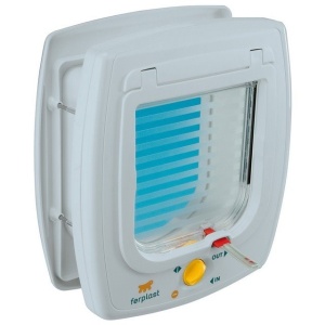 Usa acces pentru pisici, Ferplast, Swing 5 T Alba