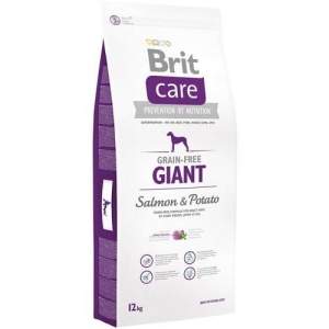Hrana uscata pentru caini, Brit Care, Grain-free Giant Salmon and Potato, 12 kg