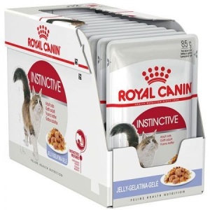 Hrana umeda pentru pisici, Royal Canin, Instinctive In Jelly, 12 x 85 g