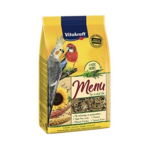 Hrana pentru pasari, Vitakraft, Meniu Nimfa, 1 Kg