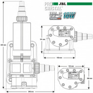 Sterilizator pentru acvariu, JBL ProCristal Compact plus UV-C 18 W
