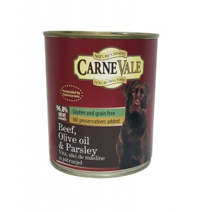 Hrana umeda pentru caini, Carnevale, Vita, Patrunjel, Ulei Masline, 800 G